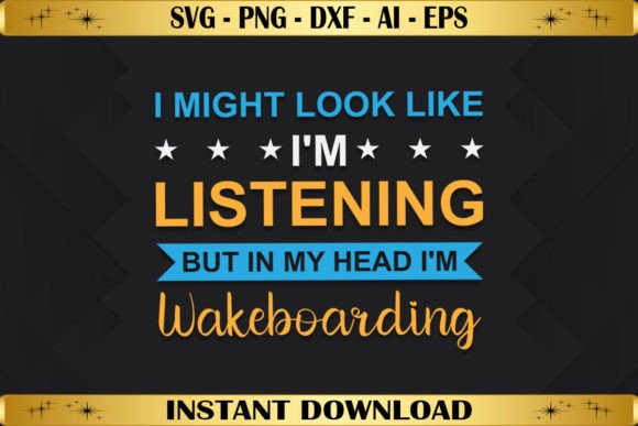 Evaluating a Wakeboarding SVG for T-Shirt Designs & Client Graphics