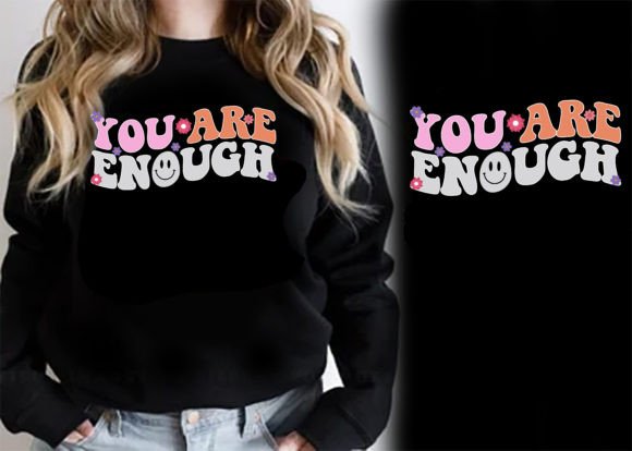 Evaluating the You Are Enough Graphic Design Asset for Blog Use