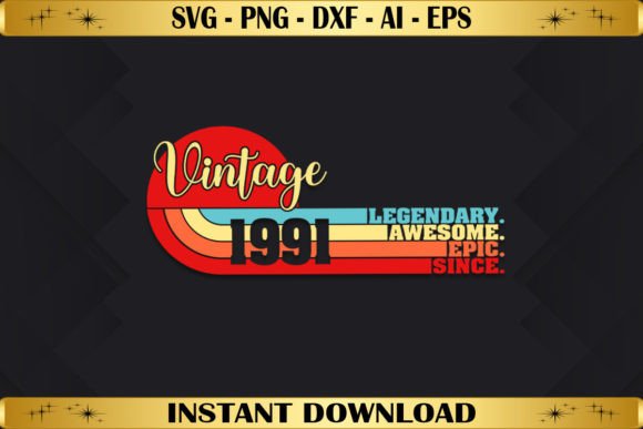 Legendary Awesome Epic SVG for T-Shirt Designs