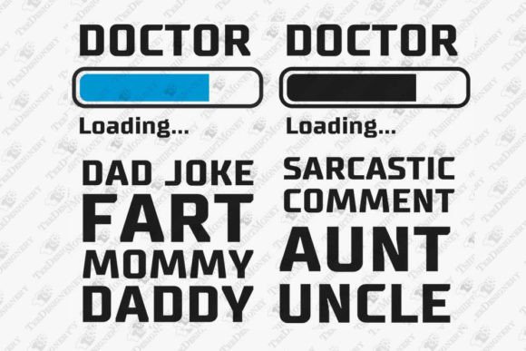 The Daddy Mommy Dad Joke Bundle: Playful Graphics for T-Shirt Designs